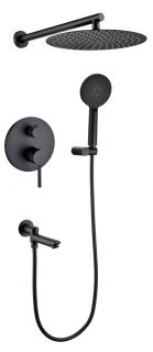 Душевая система Grocenberg GB5001 Черный матовый